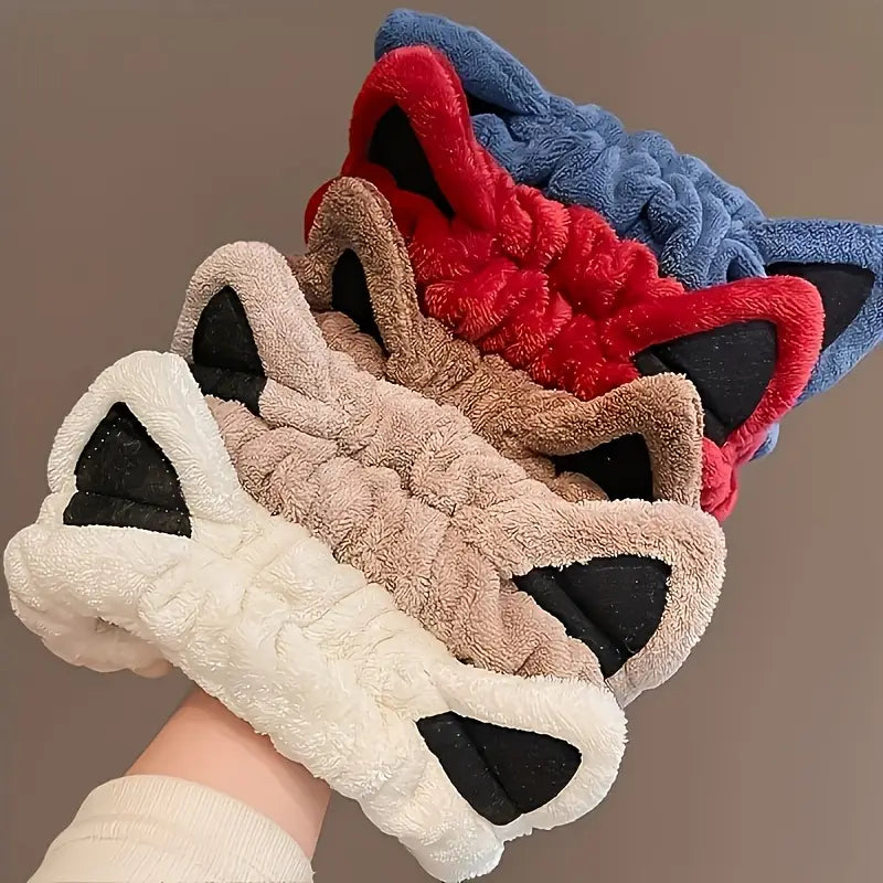 Bandeau Oreilles de Chat en Peluche